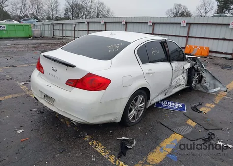 2011 Infiniti G25 Journey from USA, damaged, VIN JN1DV6AP6BM603082